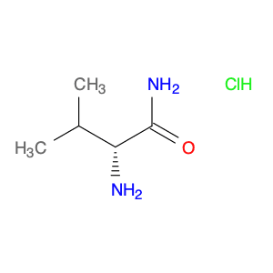 Butanamide, 2-amino-3-methyl-, hydrochloride (1:1), (2R)-