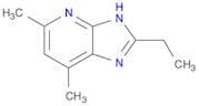 3H-Imidazo[4,5-b]pyridine, 2-ethyl-5,7-dimethyl-