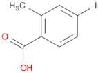 Benzoic acid, 4-iodo-2-methyl-