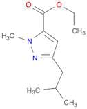 1-METHYL-3-(2-METHYLPROPYL)-1H-PYRAZOLE-5-CARBOXYLIC ACID ETHYL ESTER