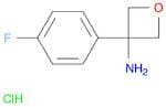 3-Oxetanamine, 3-(4-fluorophenyl)-, hydrochloride (1:1)