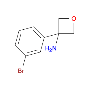 3-(3-Bromophenyl)oxetan-3-amine