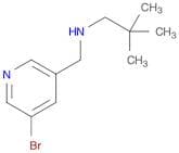 N-((5-Bromopyridin-3-yl)methyl)-2,2-dimethylpropan-1-amine
