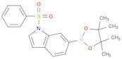 1H-Indole, 1-(phenylsulfonyl)-6-(4,4,5,5-tetramethyl-1,3,2-dioxaborolan-2-yl)-