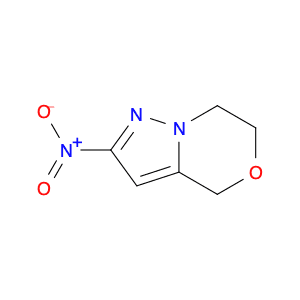 4H-Pyrazolo[5,1-c][1,4]oxazine, 6,7-dihydro-2-nitro-