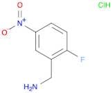 (2-Fluoro-5-nitrophenyl)methanamine hydrochloride