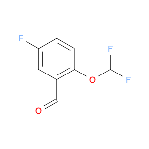 Benzaldehyde, 2-(difluoromethoxy)-5-fluoro-