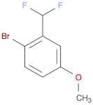 Benzene, 1-bromo-2-(difluoromethyl)-4-methoxy-