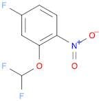 Benzene, 2-(difluoromethoxy)-4-fluoro-1-nitro-