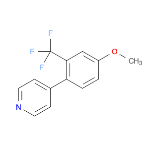 4-(4-Methoxy-2-(trifluoromethyl)phenyl)pyridine