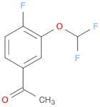 1-(3-(Difluoromethoxy)-4-fluorophenyl)ethanone