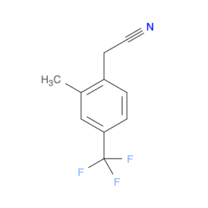 BENZENEACETONITRILE, 2-METHYL-4-(TRIFLUOROMETHYL)-