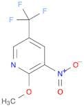 2-Methoxy-3-nitro-5-(trifluoromethyl)pyridine