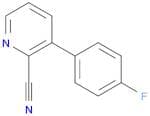3-(4-Fluorophenyl)pyridine-2-carbonitrile