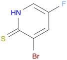 2(1H)-Pyridinethione, 3-bromo-5-fluoro-