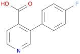 3-(4-Fluorophenyl)isonicotinic acid