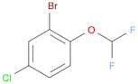 Benzene, 2-bromo-4-chloro-1-(difluoromethoxy)-
