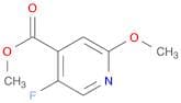 4-Pyridinecarboxylic acid, 5-fluoro-2-methoxy-, methyl ester