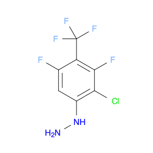 Hydrazine, [2-chloro-3,5-difluoro-4-(trifluoromethyl)phenyl]-