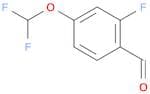 Benzaldehyde, 4-(difluoromethoxy)-2-fluoro-