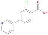 2-Chloro-4-(pyridin-3-yl)benzoic acid