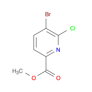 2-​Pyridinecarboxylic acid, 5-​bromo-​6-​chloro-​, methyl ester