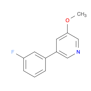 3-(3-Fluorophenyl)-5-methoxypyridine