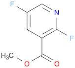 3-Pyridinecarboxylic acid, 2,5-difluoro-, methyl ester