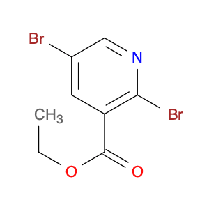 3-Pyridinecarboxylic acid, 2,5-dibromo-, ethyl ester