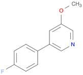 Pyridine, 3-(4-fluorophenyl)-5-methoxy-