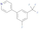 4-(3-Fluoro-5-(trifluoromethyl)phenyl)pyridine