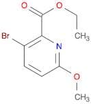 2-Pyridinecarboxylic acid, 3-bromo-6-methoxy-, ethyl ester