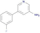 5-(3-Fluorophenyl)pyridin-3-amine