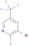 Pyridine, 3-bromo-2-iodo-5-(trifluoromethyl)-