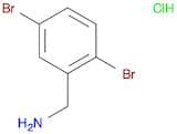 2,5-Dibromobenzyl amine hcl