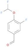 Benzaldehyde, 4-(difluoromethoxy)-3-fluoro-