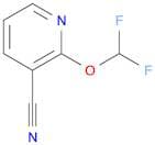 3-Pyridinecarbonitrile, 2-(difluoromethoxy)-