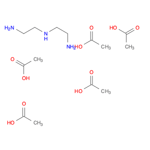 1,2-Ethanediamine, N1-(2-aminoethyl)-, acetate (1:5)