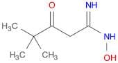 Pentanimidamide, N-hydroxy-4,4-dimethyl-3-oxo-