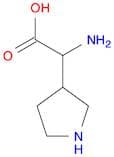 2-Amino-2-(pyrrolidin-3-yl)acetic acid 2HCl