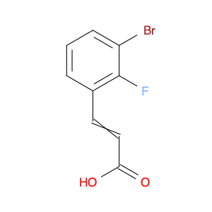 3-Bromo-2-fluorocinnamic acid