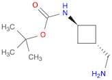 Carbamic acid, N-[trans-3-(aminomethyl)cyclobutyl]-, 1,1-dimethylethyl ester