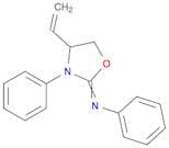 Benzenamine, N-(4-ethenyl-3-phenyl-2-oxazolidinylidene)-
