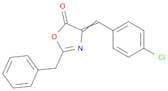 5(4H)-Oxazolone, 4-[(4-chlorophenyl)methylene]-2-(phenylmethyl)-