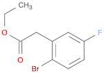 (2-Bromo-5-fluorophenyl)acetic acid ethyl ester