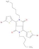 3,6-Bis(5-bromothiophen-2-yl)-2,5-dihexylpyrrolo[3,4-c]pyrrole-1,4(2H,5H)-dione