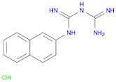 Imidodicarbonimidic diamide, N-2-naphthalenyl-, hydrochloride (1:1)