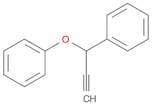 Benzene, (1-phenoxy-2-propyn-1-yl)-
