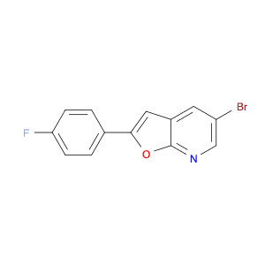 5-Bromo-2-(4-fluorophenyl)furo[2,3-b]pyridine