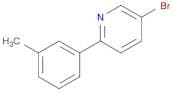 Pyridine, 5-bromo-2-(3-methylphenyl)-